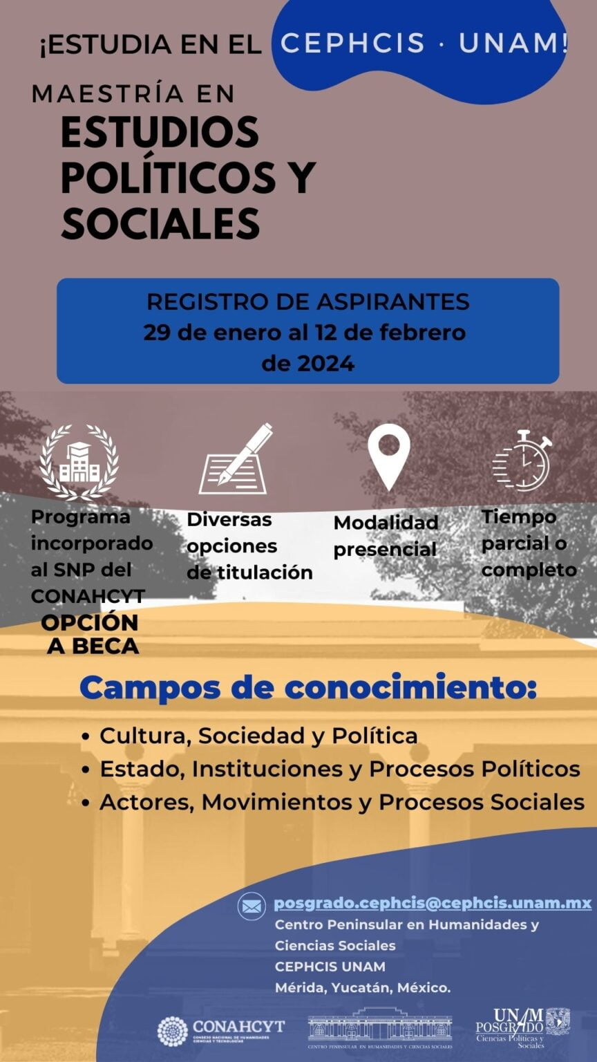 Maestría en Estudios Políticos y Sociales Centro Peninsular en